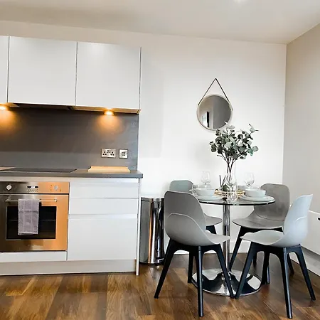 The Panda - Modern 2 Bedroom Apt In Manchester City Centre-2